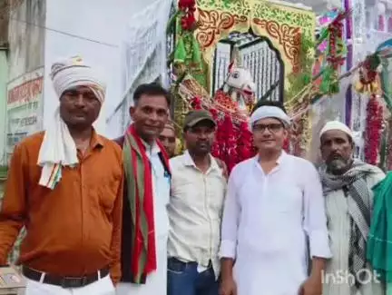 पलेरा: पलेरा में मुस्लिम समुदाय ने मोहर्रम पर ताजियों के साथ जुलूस निकाला, पुलिस की रही चाक-चौबंद व्यवस्था