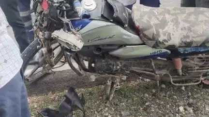 हुरड़ा: हुरडा नवोदय विद्यालय के पास दो बाइकों की आपस में टक्कर, दोनों बाइक सवार की हुई मौत