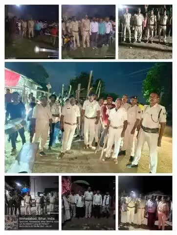 पुलिस अधीक्षक, कटिहार के निर्देशानुसार मुहर्रम को सुरक्षित एवं सौहार्द्रपूर्ण माहौल में संपन्न कराने हेतु चौक-चौराहों, महत्वपूर्ण धार्मिक स्थलों के आस-पास सक्रिय और मुस्तैद #कटिहार_पुलिस I