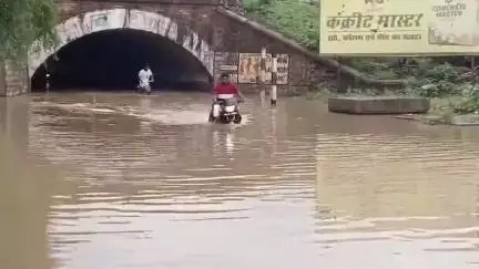 कटनी नगर: बारिश से जलमग्न हुई मंगल नगर पुलिया, नागरिकों को आवाजाही में परेशानी