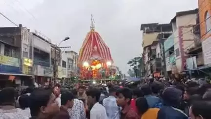 ଜୟପୁର: ଜୟପୁର ରେ ବାହୁଡା ଯାତ୍ରା ଅନୁଷ୍ଟିତ ରାଜା ନଗର ଠାରେ ପହଁଚିଲା ରଥ