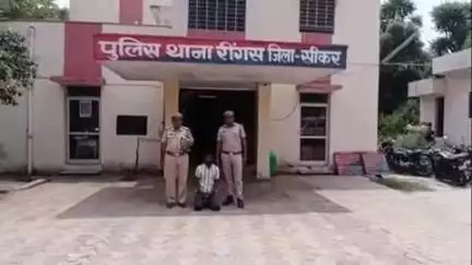 सीकर: रींगस पुलिस ने हत्या के प्रयास के मामले में चार माह से फरार आरोपी को किया गिरफ्तार