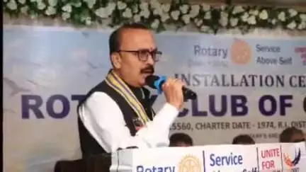 छिंदवाड़ा नगर: होटल देव में रोटरी क्लब छिंदवाड़ा इंस्टालेशन सेरेमनी आयोजित, नए पदाधिकारी ने पदभार ग्रहण किया