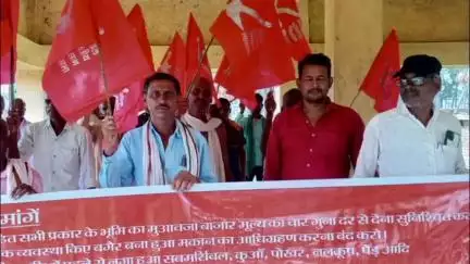 डोभी: पैतला में कॉरिडोर की ज़मीन अधिग्रहण का मुआवजा न मिलने पर किसानों ने की बैठक