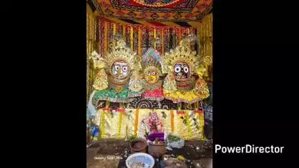 ବାଙ୍ଗିରିପୋଷି: ବାଙ୍ଗିରିପୋଷି ଠାରେ ସୁନା ବେଶରେ ଦର୍ଶନ ଦେଉଛନ୍ତି ଚତୁର୍ଦ୍ଧା ମୂର୍ତ୍ତୀ