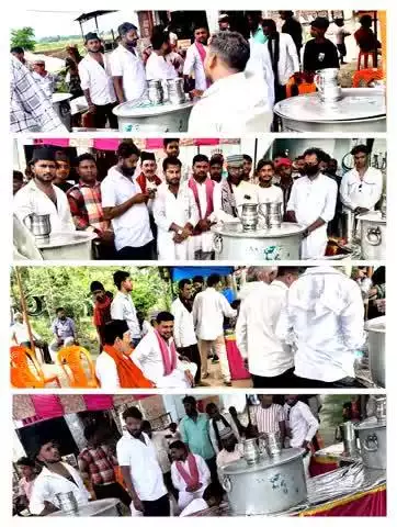 कल रूधौली विधानसभा क्षेत्र के खरहरा में लोगों द्वारा मोहर्रम जुलूस से एक दिन पूर्व  शरबत वितरण कार्यक्रम में सहभागिता किया ।

मोहर्रम का यह पवित्र अवसर हमें बलिदान, सब्र और इंसानियत की राह पर चलने की प्रेरणा देता है।