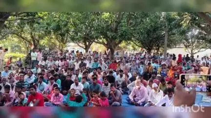 গঙ্গারামপুর: ২১ জুলাই শহীদ দিবসের প্রস্তুতি সভা গঙ্গারামপুর ব্লকের বাসুরিয়া অঞ্চলের স্বপরন দিঘী বাজারে, উপস্থিত জেলা চেয়ারম্যান