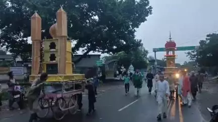 विजयराघवगढ़: विजयराघवगढ़ और बंजारी में निकाले गए ताजियों के जुलूस, हजरत इमाम हुसैन की शहादत को किया गया याद