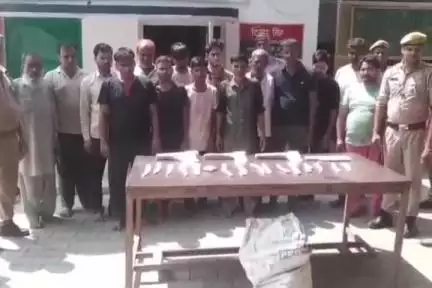 सहावर: अमापुर पुलिस ने पशु क्रूरता अधिनियम के तहत 15 युवकों को किया गिरफ्तार