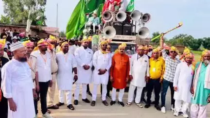 बंशीधरनगर (नगर उंटारी): श्री बंशीधर नगर में मोहर्रम जुलूस शांतिपूर्वक सम्पन्न: तिरंगा झंडे के साथ गूंजे "या हुसैन" के नारे