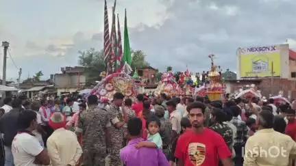 बिशुनपुरा: विशुनपुरा में मुहर्रम का ऐतिहासिक जुलूस, हिंदू-मुस्लिम एकता की मिसाल, ताजिया व कदमी सिफड़ का मिलान