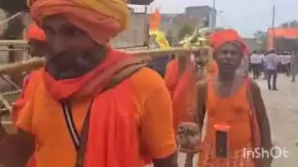 बांका: बांका जिले से गुजरी कांवरिया पैदल पथ, बोल बम के नारों से गुंजायमान