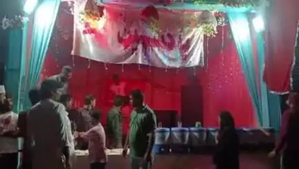 धरियावद: मोहर्रम पर धरियावद में निकला ताजिया, मातमी धुनों के बीच युवाओं ने दिखाए करतब