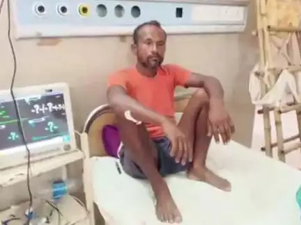 फतेहपुर: हुसैनगंज के असनी में घर में काम कर रहे युवक को जहरीले सर्प ने काटा, अस्पताल में भर्ती