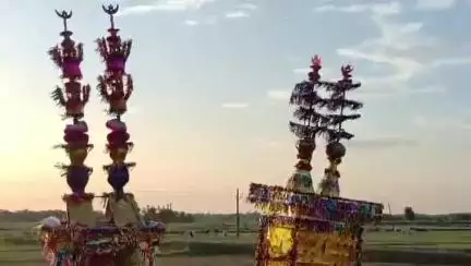 पुपरी: पुपरी समेत आसपास के इलाकों में मुहर्रम का पर्व धूमधाम से मनाया गया
