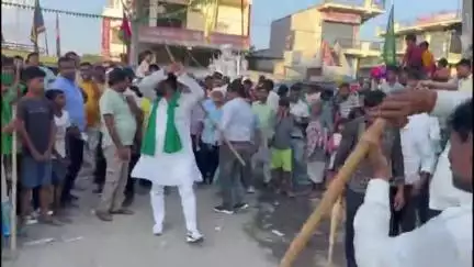 सरैया: सरैया प्रखंड क्षेत्र में मोहर्रम पर्व शांतिपूर्ण ढंग से मनाया गया, ताजिया जुलूस में दिखा करतब