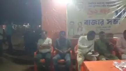 উদয়পুর: অমরপুর মোটরস্ট্যান্ড এলাকায় বিজেপি দলের পক্ষ থেকে এক বাজার সভার আয়োজন করা হয় উপস্থিত ছিলেন বিধায়ক সহ অন্যান্য নেতৃত্