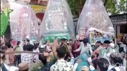 सबलगढ़: सबलगढ़ शहर में मोहर्रम पर निकले ताजिया, बाद में दफनाए गए, चप्पे-चप्पे पर पुलिस प्रशासन मौजूद रहा