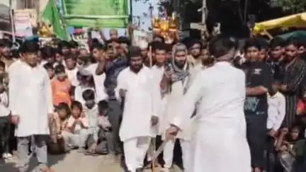 फरेंदा: बृजमनगंज में धूमधाम से मनाया गया मुहर्रम, निकले ताजिया जुलूस