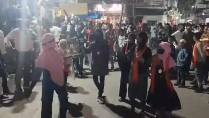 पाली: भारी पुलिस सुरक्षा के बीच अकीदत और मातमी माहौल के साथ निकला मोहर्रम का जुलूस