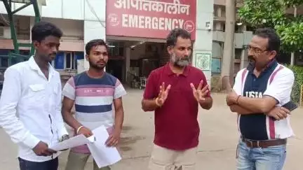सोनीपत नागरिक अस्पताल के इमरजेंसी वार्ड में आज फिर एक बार मानवता हुई शर्मसार : देवेन्द्र गौतम