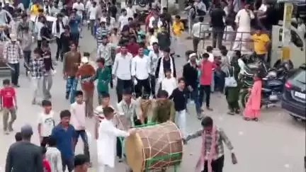 बीकानेर: अनेक मोहल्लों से निकला मोहर्रम का मातमी जुलूस, देखने के लिए उमड़े लोग