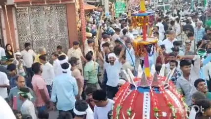 सुपौल: सुपौल में मोहर्रम पर्व पर निकला विशाल जुलूस, सुपौल एसपी रहे मौजूद