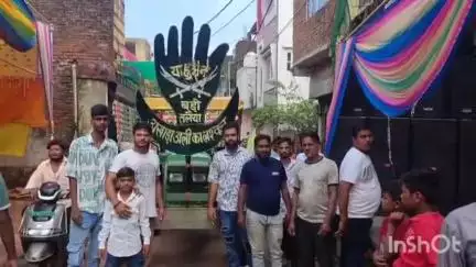 गुना नगर: गुना: मोहर्रम के जुलूस में देशभक्ति और श्रद्धा का संगम, कर्नल सोफिया कुरैशी व विंग कमांडर व्योमका सिंह के लगे बैनर
