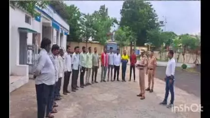 सावनेर: पोलीस स्टेशन सावनेर येथे 48 आरोपींची घेण्यात आली परेड