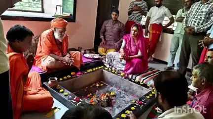 नाथद्वारा: राजसमंद विधायक दीप्ति माहेश्वरी ने अग्नि प्रवेश अनुष्ठान संपन्न किया