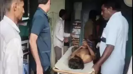 देपालपुर: जिला अस्पताल की निर्माणाधीन बिल्डिंग में काम करते समय करंट लगने से युवक की मौत