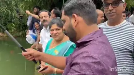 താമരശ്ശേരി: ആവേശം നിറച്ച് തിരുവമ്പാടിയിൽ ജനകീയ ചൂണ്ടയിടൽ മത്സരം, ചൂണ്ടയെറിഞ്ഞ് ലിന്റോ ജോസഫ് എം.എൽ.എയും