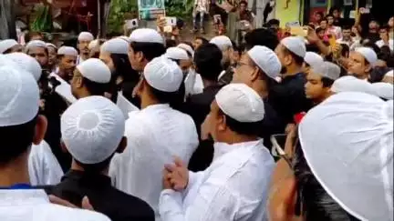 রামপুরহাট ২: জেলার বড় গ্রাম মাড়গ্রামে পালিত হল মহরম