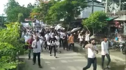 ডুমডুমা: ডুমডুমাত পবিত্ৰ মহৰম পালন, শোভাযাত্ৰা বাহিৰ