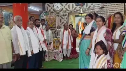 पारशिवनी: श्री हनुमान मंदिर देवस्थान खदान रोड काद्री येथे विठ्ठल-रुक्मिणी  मंदिरात आषाढी एकादशी उत्साहात साजरी