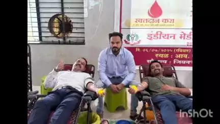 सावनेर: आय एम ए हॉल सावनेर येथे भव्य रक्तदान शिबिराचे आयोजन