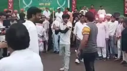 बेरमो: कश्मीर क्लॉथ स्टोर के पास मुहर्रम के ताजिये के साथ 'ऑपरेशन सिंदूर' की झलक