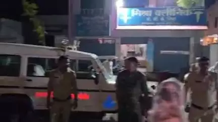 नौगांव: नौगांव शहर में मुस्लिम समाज ने हसन हुसैन की शहादत पर मोहर्रम का जुलूस निकाला
