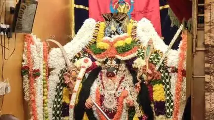 ಕೋಲಾರ: ನಗರದ ವರಹಿ ಅಮ್ಮನವರ ದೇವಾಲಯದಲ್ಲಿ ನವರಾತ್ರಿ ಉತ್ಸವದ ಸಂಪನ್ನ