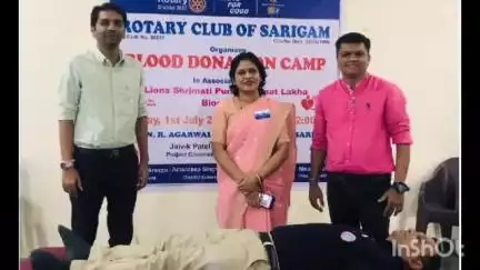 ઉમરગામ: સરીગામ રોટરી ક્લબના રક્તદાન કેમ્પમાં 52 યુનિટ રક્તદાન