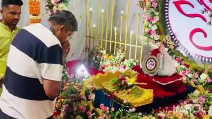 ચીખલી: મન્નત કા રાજા ચેરિટેબલ ટ્રસ્ટ, દેવસર દ્વારા પાદ પૂજન અને રક્તદાન શિબિરનું આયોજન માં ધારાસભ્ય નરેશ પટેલ ઉપસ્થિત રહ્યા