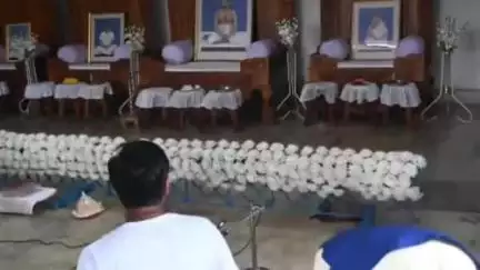 অমরপুর: শ্রী শ্রী ঠাকুর অনুকূল চন্দ্রের বাগমা সৎসঙ্গ কেন্দ্রীয় মন্দিরে দ্বিতল ভবনের চাদ ঢালাই  কাজ পরিদর্শন করে বিধায়ক রামপদ