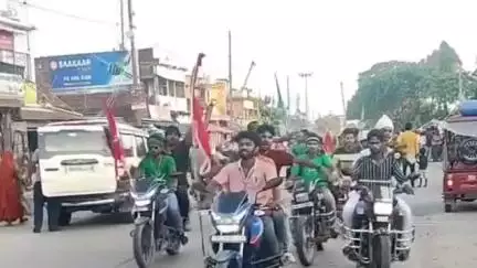 सरायगढ़ भपटियाही: सरायगढ़ भपटियाही में मोहर्रम पर्व पर नवमी के दिन निकला जंगी जुलूस