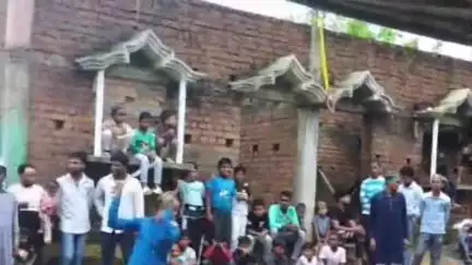 गोबिंदपुर राजनगर: राजनगर के शोभापुर में मोहर्रम पर निकाला गया पारंपरिक जुलूस