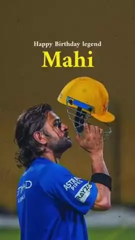Happy Birthday Mahi 💛 #mahi7781
#HappyBirthday #Dhoni #Thala #Msd #Mahi