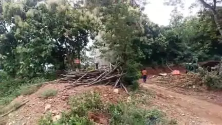 ଖଲ୍ଲିକୋଟ୍: ତୁଳସୀପୁର ରାସ୍ତାରେ ହାଇୱା ଗାଡ଼ି ଧକ୍କାରେ ଭାଙ୍ଗିଲା ବିଦ୍ୟୁତ ଖୁଣ୍ଟ ଛିଣ୍ଡିଲା ତାର, ବିଦ୍ୟୁତ ସରବରାହ ବାଧାପ୍ରାପ୍ତ