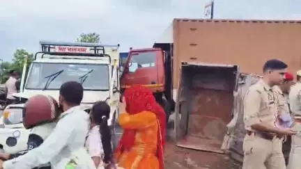 नजीबाबाद: जलालाबाद पेट्रोल पंप के पास 3 वाहनों की टक्कर में 3 लोग हुए घायल