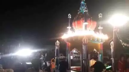 सूरजगढ़: सूरजगढ़ा नगर परिषद के बड़तल्ला स्थित कर्बला में ताजिया का हुआ पहलाम