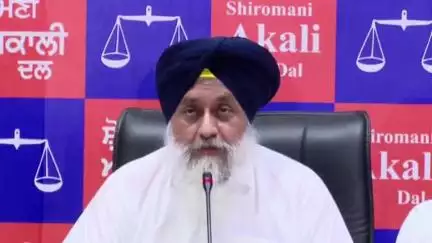 ਪੰਜਾਬ ਵਿੱਚ ਕਾਨੂੰਨ ਵਿਵਸਥਾ ਸਭ ਤੋਂ ਹੇਠਲੇ ਪੱਧਰ ਤੇ : ਸੁਖਬੀਰ ਸਿੰਘ ਬਾਦਲ, ਪ੍ਰਧਾਨ ਸ਼੍ਰੋਮਣੀ ਅਕਾਲੀ ਦਲ