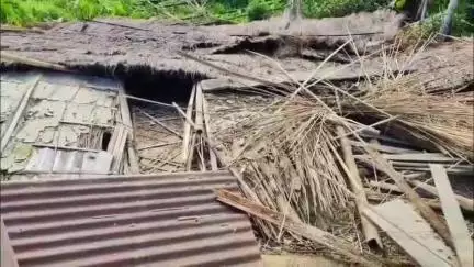 বিজনী ভাগ: নিশা ৩ নং লক্ষীঝোৰাত বনৰীয়া হাতীৰ উপদ্ৰৱ, ভাঙি লণ্ড-ভণ্ড কৰে দুটাকৈ বাসগৃহ, ৩ নং লক্ষীঝোৰাত ভুক্তভোগীৰ মন্তব্য